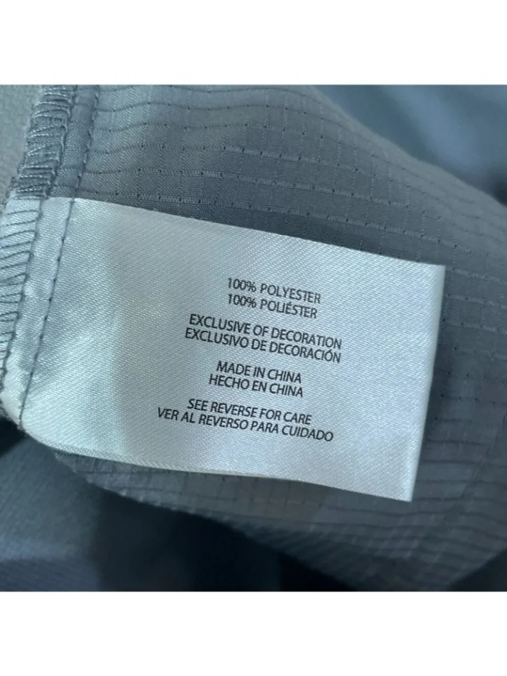 Banana Republic Flat Front Tech Pants Men's 34x29 Gray  Polyester
